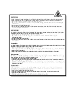 Preview for 2 page of Gram KF 2320-00 User Manual