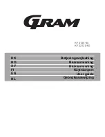 Preview for 1 page of Gram KF 32135-60 User Manual