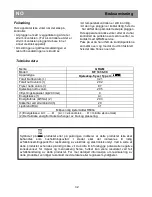 Предварительный просмотр 38 страницы Gram KF 3336-90 User Manual