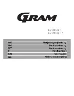 Предварительный просмотр 1 страницы Gram LC 664550 F User Manual