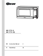 Gram MO 1770 G Instruction Manual preview