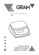 Gram S3 SERIES Operation Manual preview