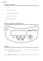 Preview for 12 page of Gram S3 SERIES Operation Manual