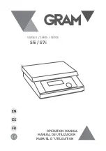 Gram S5i SERIES Operation Manual preview