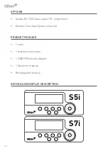 Preview for 10 page of Gram S5i SERIES Operation Manual