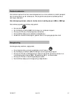 Preview for 97 page of Gram SF 930 Instructions For Use Manual