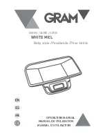 Предварительный просмотр 1 страницы Gram WHITE MEL SERIES Operation Manual