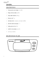 Предварительный просмотр 8 страницы Gram WHITE MEL SERIES Operation Manual