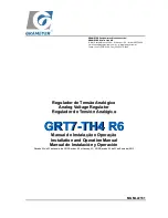 Grameyer GRT7-TH4R6 Installation And Operation Manual предпросмотр