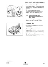 Предварительный просмотр 23 страницы Grammer MSG45/421 Manual