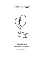 GRAMOVOX Bluetooth Gramophone 2.0 User Manual preview