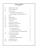 Предварительный просмотр 2 страницы Granby B*C-3 sections Installation, Operation And Service Manual