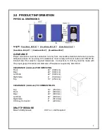 Предварительный просмотр 4 страницы Granby B*C-3 sections Installation, Operation And Service Manual