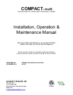 Preview for 1 page of Granby COMPACT- multi Installation, Operation & Maintenance Manual