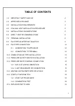 Preview for 2 page of Granby DVS-100 Installation, Operation And Service Manual