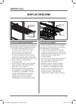 Preview for 11 page of Grand Cru GC143SBLV Owner'S Manual