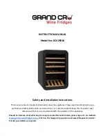 Preview for 1 page of Grand Cru GC42SBLK Instruction Manual