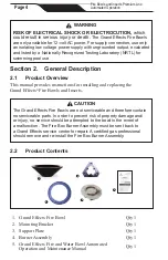 Preview for 4 page of GRAND EFFECTS 100 Operation And Maintenance Manual