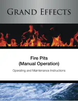 GRAND EFFECTS 42" Legacy Operating And Maintenance Intructions preview