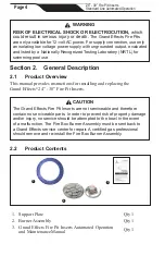 Preview for 4 page of GRAND EFFECTS FPIAUT24 Operation And Maintenance Manual