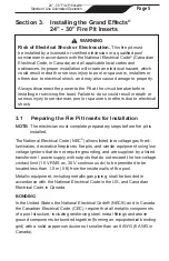 Preview for 5 page of GRAND EFFECTS FPIAUT24 Operation And Maintenance Manual