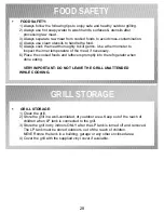 Preview for 31 page of Grand Gourmet Pro PG-50410SRLB User Manual