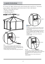 Предварительный просмотр 25 страницы GRAND RESORT D71 M20511 Use And Care Manual