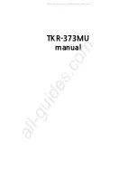 GRAND VIDEOKE TKR-373MU Manual preview