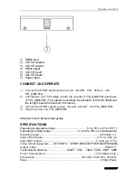 Preview for 5 page of Grandbeing GB07_CAT5E_HDMI Operating Instructions Manual