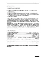 Preview for 4 page of Grandbeing GB07SW0301 Operating Instructions Manual