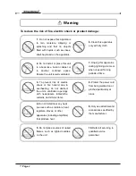 Preview for 6 page of Grandbeing MS0801-E01 Operating Instructions Manual