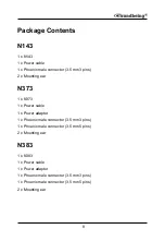 Preview for 10 page of Grandbeing N373 User Manual