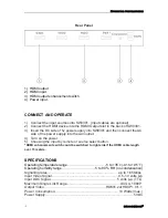 Предварительный просмотр 4 страницы Grandbeing SW0301 Operating Instructions Manual