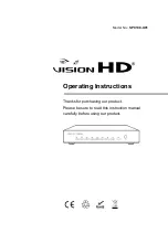 Preview for 1 page of Grandbeing Vision HD SP0108-U01 Operating Instructions Manual