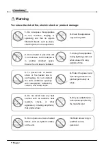 Preview for 4 page of Grandbeing Vision HD SP0108-U01 Operating Instructions Manual