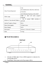 Preview for 6 page of Grandbeing Vision HD SP0108-U01 Operating Instructions Manual