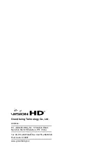 Preview for 11 page of Grandbeing Vision HD SP0108-U01 Operating Instructions Manual