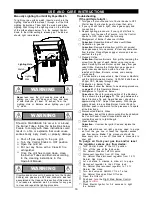 Preview for 16 page of GrandCafe C3906ALP Operator'S Manual