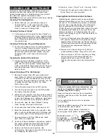 Preview for 20 page of GrandCafe C3906ALP Operator'S Manual