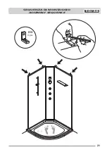 Preview for 21 page of Grandform ESSENTIAL CORNER 80x80 Assembly Instructions Manual