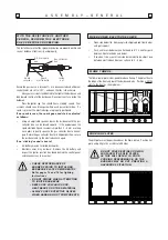 Preview for 13 page of Grandhall 5009XB Operating And Assembly Instruction Manual