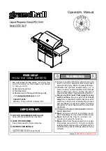 Preview for 1 page of Grandhall CSTS13ALP Operator'S Manual