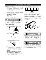 Предварительный просмотр 19 страницы Grandhall MFA05ALP Operator'S Manual