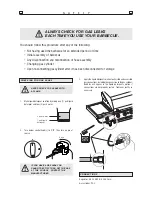 Предварительный просмотр 4 страницы Grandhall Portable Gas Barbecue Operating And Assembly Instructions Manual