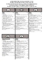 Preview for 3 page of grandimpianti WF 11 Instructions For Installation And Use Manual