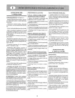 Предварительный просмотр 5 страницы grandimpianti WMC 111 Instructions For Installation And Use Manual