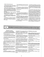 Предварительный просмотр 14 страницы grandimpianti WMC 111 Instructions For Installation And Use Manual