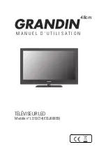 Preview for 1 page of Grandin E19J868EB Instruction Manual