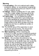 Preview for 58 page of Grandin UAF40E6300 Manual