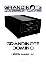 Grandinote Magnetsolid Domino User Manual preview